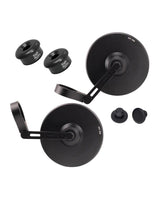 Slim Bar End Mirror Kit with Adapters for Moto Guzzi V7 850 - cafetwin