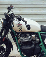 Kit Rückspiegel Bar End Slim mit Adaptern für Royal Enfield - cafetwin
