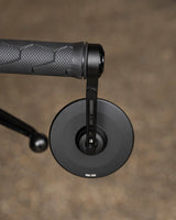 Slim Bar End Mirror Kit with Adapters for Ducati Scrambler - cafetwin