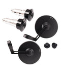 Kit Specchietti Bar End Slim con Adattatori per Scrambler Ducati - cafetwin