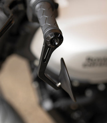 Kit Rückspiegel Moto Bar End Rocker mit Adaptern für Guerrilla / Himalayan 450 und Interceptor bis 2022 - cafetwin
