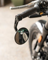 Kit Specchietti Moto Bar End Rocker con Adattatori per Guerrilla / Himalayan 450 e Interceptor fino al 2022 - cafetwin