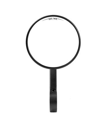 Motorcycle Bar End Mirror Kit Rocker with Adapters for Royal Enfield - cafetwin