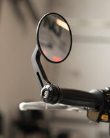 Kit Specchietti Moto Bar End Rocker con Adattatori per Royal Enfield - cafetwin