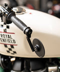 Kit Specchietti Moto Bar End Slim con Adattatori per Royal Enfield - cafetwin