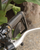 Rocker Motorcycle Mirror Kit with Bar End Adapters for Royal Enfield - cafetwin