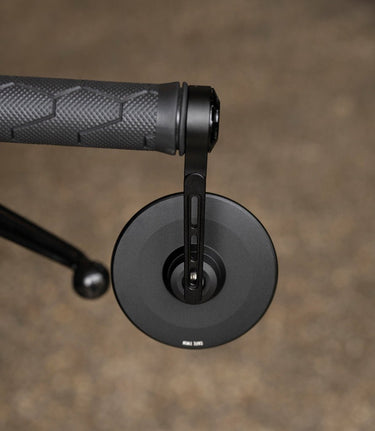 Kit Rückspiegel Slim mit Adaptern Bar End für Guerrilla / Himalayan 450 und Interceptor bis 2022 - cafetwin