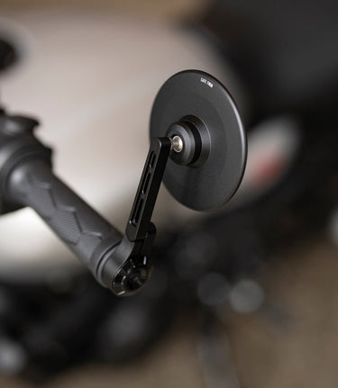 Kit Specchietti Slim con Adattatori Bar End per Guerrilla / Himalayan 450 e Interceptor fino al 2022 - cafetwin