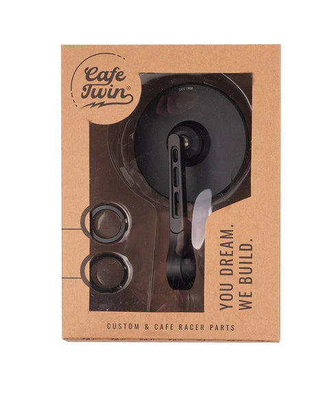 Mirrors  Bar End Slim Kit with Adapters for Interceptor 650 from 2018 to 2022 - cafetwin