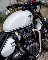 Monza "Union Jack" Cap Kit for Triumph and HD - BLACK - cafetwin