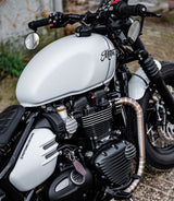 Kit Tappo Monza "Union Jack" per Triumph e HD - NERO - cafetwin