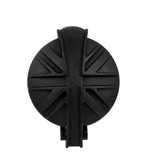 Kit Tappo Monza "Union Jack" per Triumph e HD - NERO - cafetwin