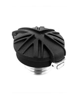 Monza "Union Jack" Cap Kit for Triumph and HD - BLACK - cafetwin