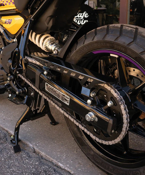 Kit Tappo Olio, Paracatena, Copripignone Guerrilla 450 - Cafe Twin - cafetwin