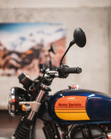 Handlebar End Caps + Grips Kit for Interceptor and Continental GT 650 - cafetwin