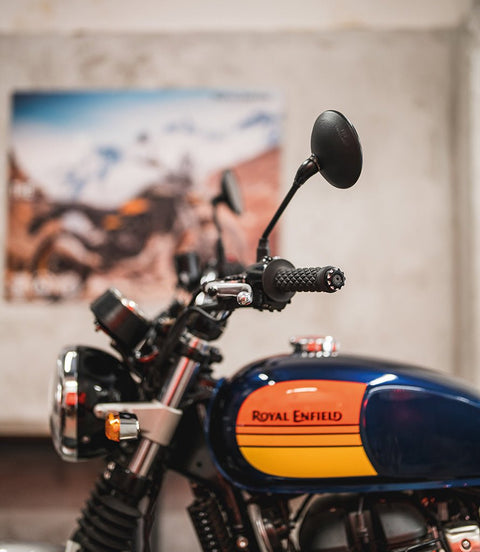 Kit Terminali Manubrio + Manopole per Interceptor e Continental GT 650 - cafetwin