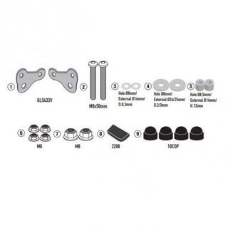 Bolt Kit for Moto Guzzi V7 850 Special - GIVI - cafetwin
