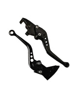 Adjustable Black Brake and Clutch Levers for Guerrilla 450 and Himalayan 450 - cafetwin