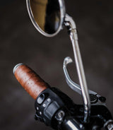 Poignées Moto Cognac Perforé Trip Machine - cafetwin