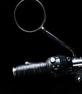 Poignées Moto Noires Perforées Trip Machine - cafetwin