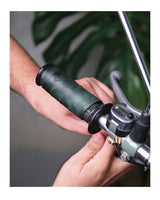 Green Motorcycle Grips Trip Machine - cafetwin