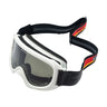Masque Moto Fantic Caballero Blanc - cafetwin