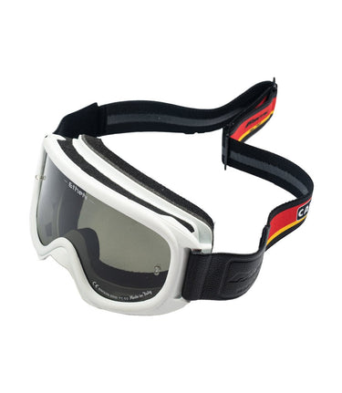 Masque Moto Fantic Caballero Blanc - cafetwin