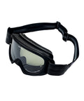 Maschera Moto "Fantic Caballero" - Nera/Check - cafetwin