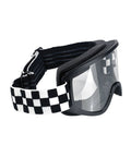 Mascherina Moto 2.0 Biltwell Nera / Scacchi - cafetwin