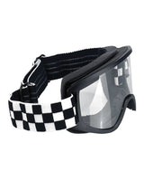 Mascherina Moto 2.0 Biltwell Nera / Scacchi - cafetwin