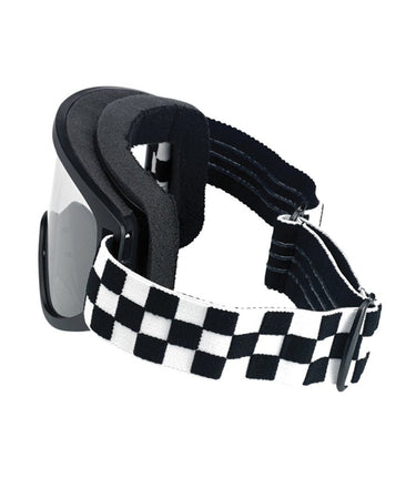 Masque Moto 2.0 Biltwell Noir / Damier - cafetwin