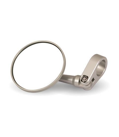 Specchietto Bar End Universale Oberon 75mm Silver