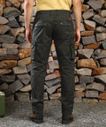 Pantaloni Royal Enfield Cargo Ride Max TRO V2 Olive - cafetwin