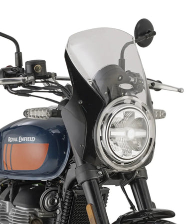 Windshield High Bear 650 Transparent with Mounts A9063A - GIVI - cafetwin