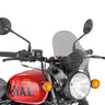 Windshield for HNTR 350 with Specific Mounts - GIVI - cafetwin