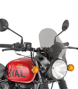 Windshield for HNTR 350 with Specific Mounts - GIVI - cafetwin