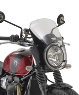 Windshield Speed Twin 900 Transparent with Mounts A6407A - GIVI - cafetwin
