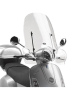 Transparent Windscreen for Vespa 104A - GIVI - cafetwin