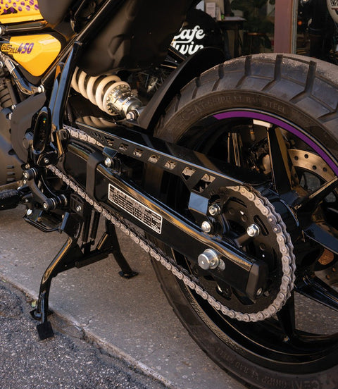 Paracatena per Guerrilla 450 Cafe Twin - cafetwin