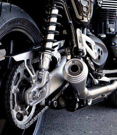 Triumph chain guard for Speed Twin / Thruxton 1200 - Satin - cafetwin