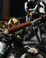 Paracolpi Manubrio - Cafe Twin x Trip Machine - Cognac - cafetwin