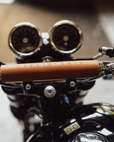 Paracolpi Manubrio - Cafe Twin x Trip Machine - Vintage Tan - cafetwin