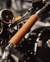 Paracolpi Manubrio - Cafe Twin x Trip Machine - Vintage Tan - cafetwin