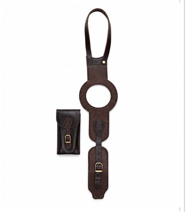 Paraserbatoio con Borsa per Meteor 350 - Cafe Twin x Trip Machine Marrone - cafetwin