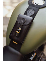 Paraserbatoio con Borsa per Meteor 350 - Cafe Twin x Trip Machine Nero - cafetwin