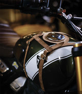 Tank Cover Brown for Triumph 400 cc - cafetwin