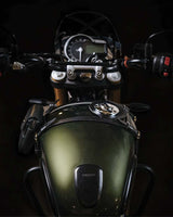 Paraserbatoio Nero per Triumph 400 cc - cafetwin