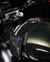 Paraserbatoio Nero per Triumph 400 cc - cafetwin