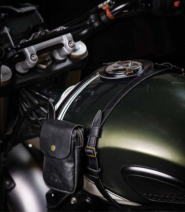 Tank Cover Black for Triumph 400 cc - cafetwin