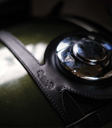 Tank Cover Black for Triumph 400 cc - cafetwin